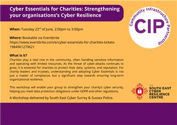 Cyber Essentials for Hampshire Charities (online)
